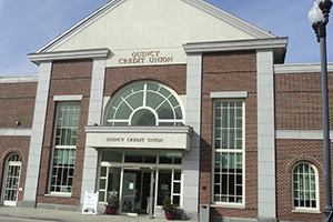Quincy Credit Union branch in Quincy Massachusetts