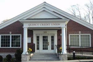 Quincy Credit Union branch in Weymouth Massachusetts