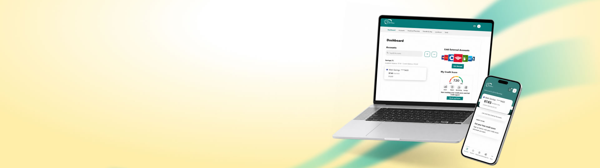 QCU digital banking upgrade banner